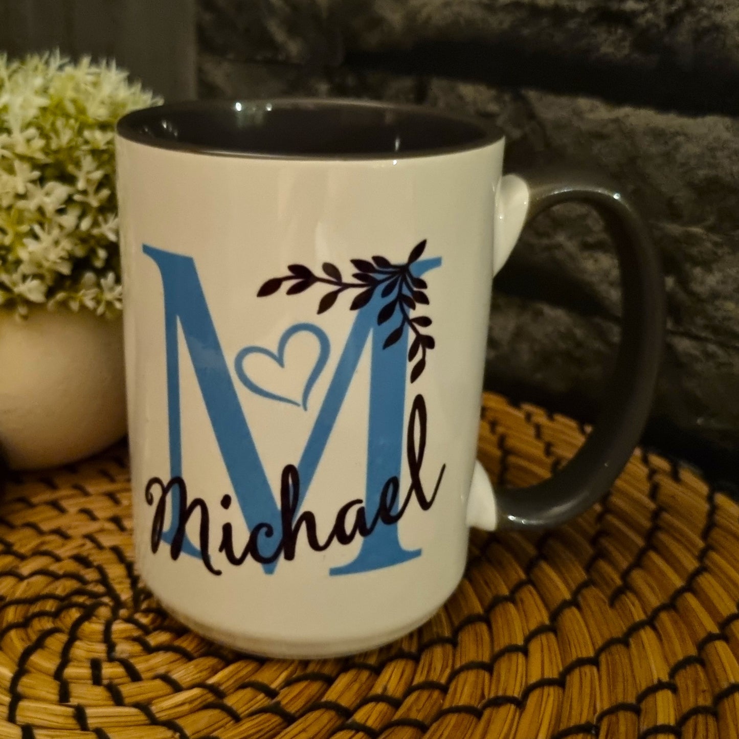Tasse Monogramm und Name "personalisiert"