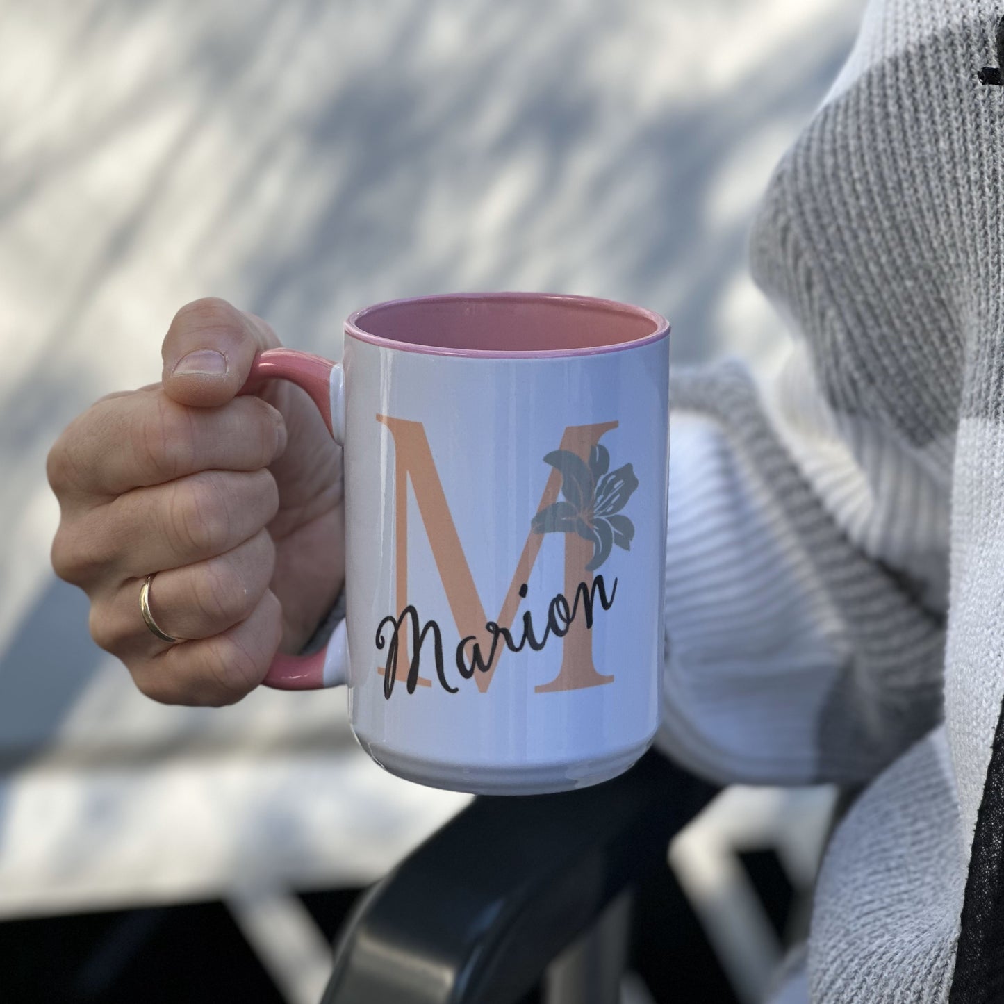 Tasse Monogramm Frauen "personalisiert"