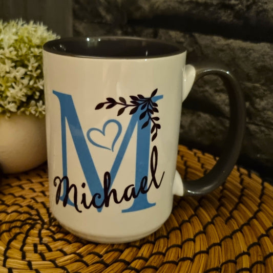 Tasse Monogramm und Name "personalisiert"